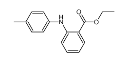 ethyl 2-(4-tolylamino)benzoate Structure