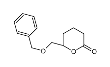 (6R)-6-(phenylmethoxymethyl)oxan-2-one结构式