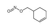 cyclohex-3-en-1-ylmethyl nitrite Structure