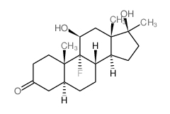 Androstan-3-one,9-fluoro-11,17-dihydroxy- 17-methyl-,(5R,11â,17â)- picture