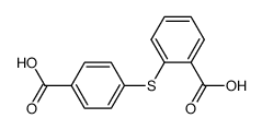 diphenylsulfide-2,4'-dicarboxylic acid Structure