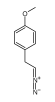 1-(2-diazoethyl)-4-methoxybenzene Structure