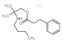 (2-butylamino-2-methyl-propyl) 3-phenylpropanoate Structure
