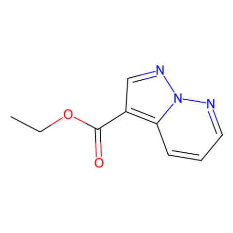 ethyl pyrazolo[1,5-b]pyridazine-3-carboxylate结构式