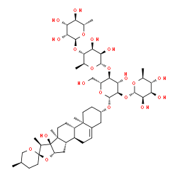 pennogenin tetraglycoside structure