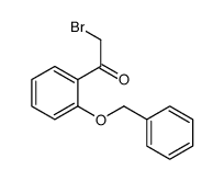 2-bromo-1-(2-phenylmethoxyphenyl)ethanone结构式