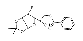 6-O-benzoyl-3-deoxy-3-fluoro-1,2-O-isopropylidene-alpha-D-glucofuranose picture