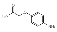 2-(4-氨基苯氧基)乙酰胺结构式
