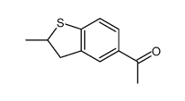 1-(2-methyl-2,3-dihydro-1-benzothiophen-5-yl)ethanone结构式