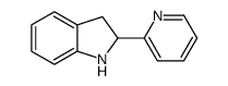 2,3-二氢-2-(2-吡啶)-1H-吲哚(9ci)结构式