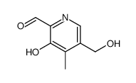 3-Hydroxy-5-(hydroxyMethyl)-4-Methylpicolinaldehyde structure