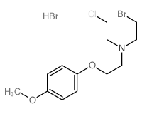2-bromo-N-(2-chloroethyl)-N-[2-(4-methoxyphenoxy)ethyl]ethanamine picture