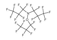 Tris-heptafluorpropyl-hydroxylamin结构式