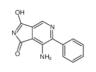 7-amino-6-phenylpyrrolo[3,4-c]pyridine-1,3-dione Structure