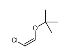 2-(2-chloroethenoxy)-2-methylpropane Structure