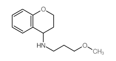 Chroman-4-yl-(3-methoxy-propyl)-amine结构式