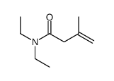 N,N-diethyl-3-methylbut-3-enamide Structure