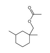 alpha,3-dimethylcyclohexylmethyl acetate structure