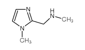 methyl-(1-methyl-1h-imidazol-2-ylmethyl)-amine Structure