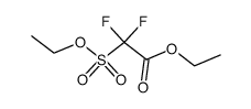 Ethoxysulfonyl-difluor-essigsaeure-ethylester Structure