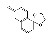 spiro[1,3-dioxolane-2,5'-1,6-dihydronaphthalene]-2'-one Structure