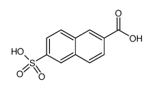 6-sulfo-[2]naphthoic acid Structure