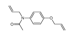 N-allyl-N-(4-(allyloxy)phenyl)acetamide结构式