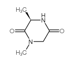 2,5-Piperazinedione,1,3-dimethyl-,(R)-(9CI) structure