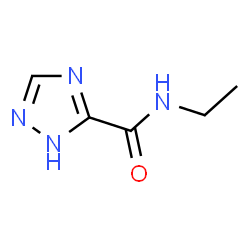 1H-1,2,4-Triazole-3-carboxamide,N-ethyl-(9CI) Structure