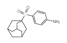 Benzenamine,4-(tricyclo[3.3.1.13,7]dec-1-ylsulfonyl)-结构式
