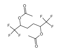 2,5-diacetoxy-1,1,1,6,6,6-hexafluoro-hexane结构式