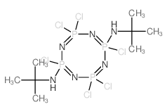 2,4,4,6,8,8-hexachloro-N,N-ditert-butyl-1,3,5,7-tetraza-2$l^C8H20Cl6N6P4,4$l^{5},6$l^C8H20Cl6N6P picture