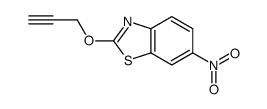 6-nitro-2-prop-2-ynoxy-1,3-benzothiazole Structure