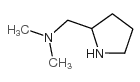 dimethyl(pyrrolidin-2-ylmethyl)amine Structure