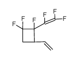 1,1,2-trifluoro-2-(1,2,2-trifluorovinyl)-3-vinylcyclobutane结构式