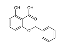 2-hydroxy-6-phenylmethoxybenzoic acid结构式