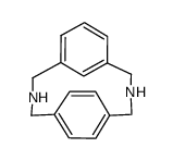 3,7-diaza-1(1,3),5(1,4)-dibenzenacyclooctaphane结构式