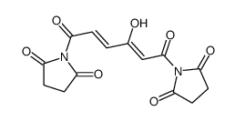 disuccinimidyl beta-hydromuconate Structure