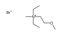 diethyl-(2-methoxyethyl)-methylazanium,bromide Structure