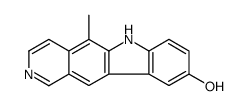 5-Methyl-6H-pyrido(4,3-b)carbazol-9-ol structure