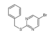 2-(BENZYLTHIO)-5-BROMOPYRIMIDINE Structure