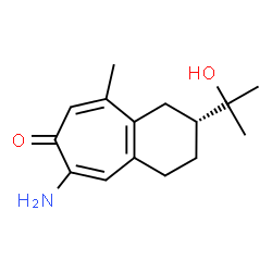 (2R)-6-Amino-1,2,3,4-tetrahydro-2-(1-hydroxy-1-methylethyl)-9-methyl-7H-benzocyclohepten-7-one structure