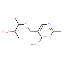 2-Butanol,3-[[(4-amino-2-methyl-5-pyrimidinyl)methyl]amino]-(9CI) Structure