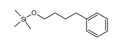 trimethyl(4-phenylbutoxy)silane structure