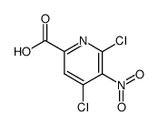 4,6-二氯-5-硝基甲酸结构式