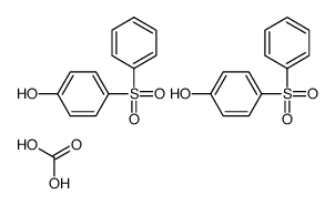 4-(benzenesulfonyl)phenol,carbonic acid Structure