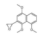 1,4,8-trimethoxy-2-oxiranylnaphtalene结构式