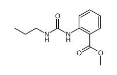 Methyl-(N'-propyl-uramido)-benzoat结构式