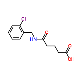 5-[(2-Chlorobenzyl)amino]-5-oxopentanoic acid图片