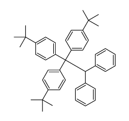 1-[1,1-bis(4-tert-butylphenyl)-2,2-diphenylethyl]-4-tert-butylbenzene Structure